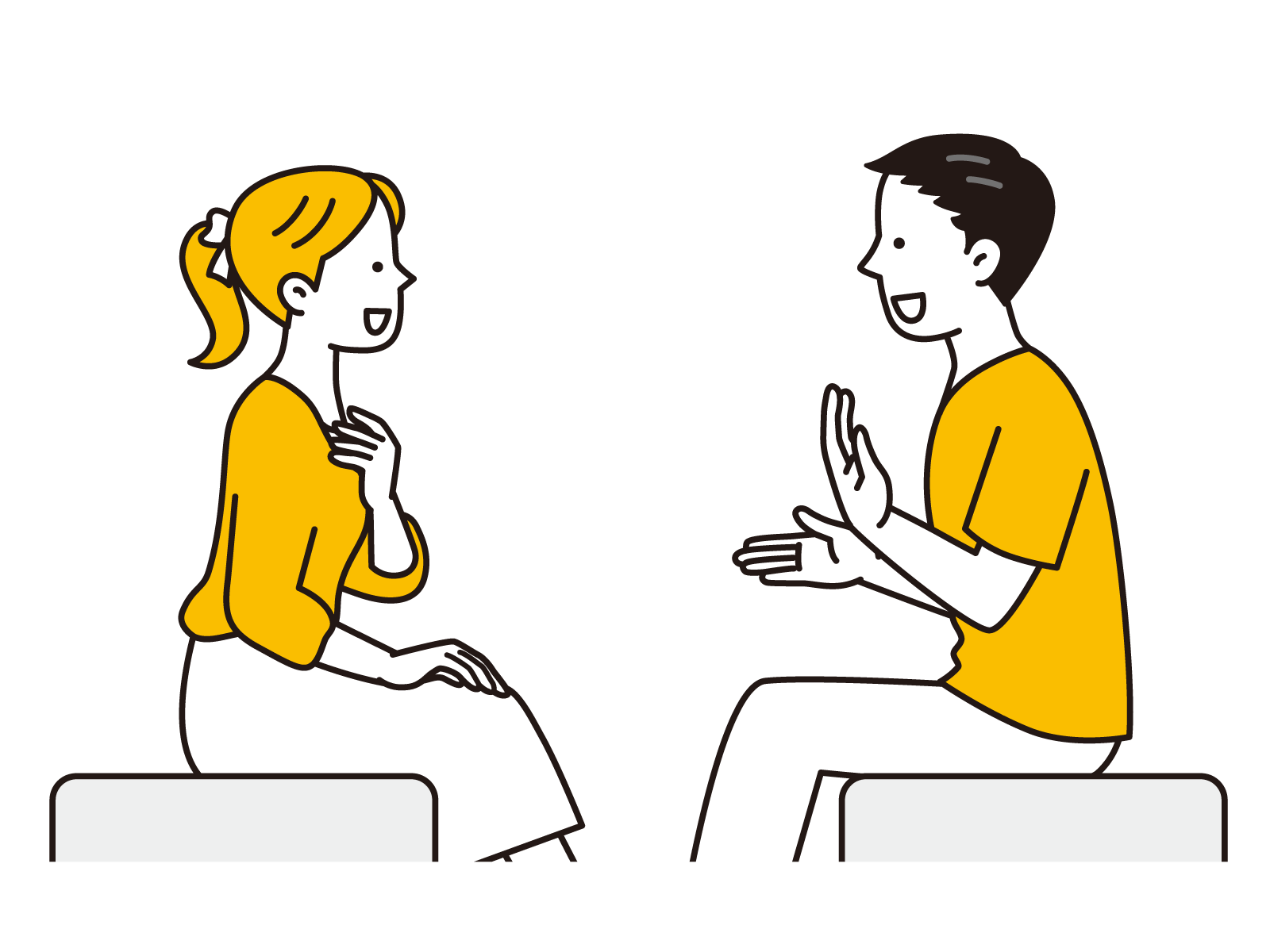 ディスカッションする学生達の画像